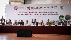 Hidalgo envió la primera brigada de ayuda al estado de Guerrero