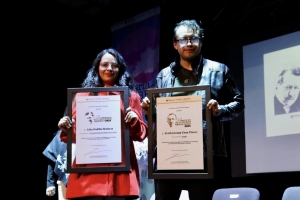 Jovany Cruz y Aída Padilla, ganadores de los Premios Estatales de Literatura 2023
