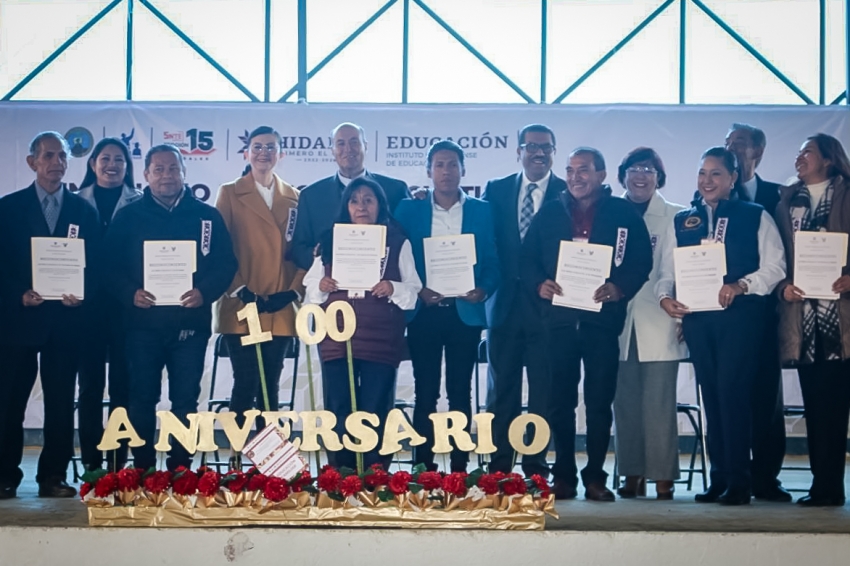 SEPH y SNTE celebran el centenario de la creación de Misiones Culturales en la entidad